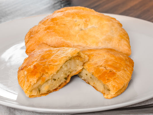 Cheddar Potato & Onion Pasty