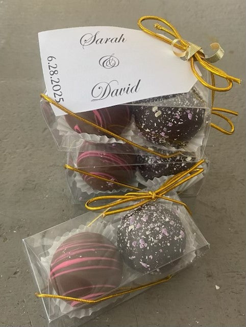 Chocolate Truffle Party Favor - Simple Fine Food